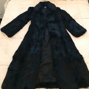 FULL LENGTH AUTHENTIC FUR COAT - perfect condition